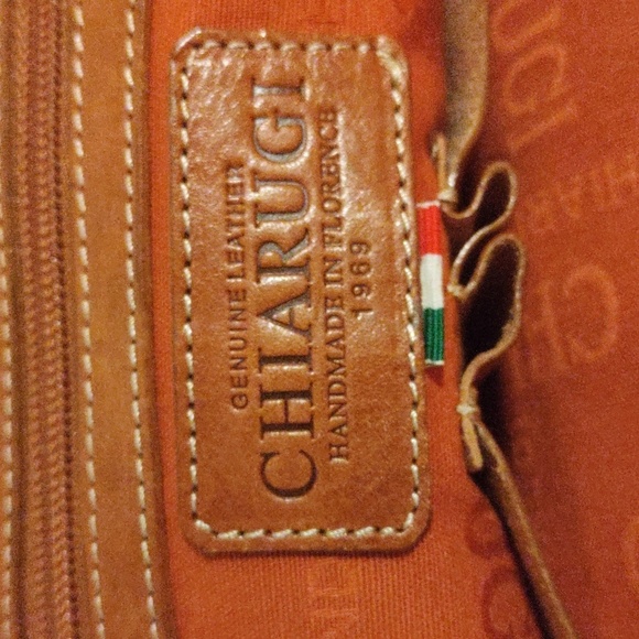 Authentic Chiarugi Genuine Leather Briefcase - Picture 14 of 14